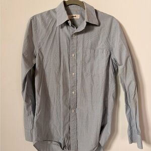Buck Mason Light Blue Casual Button-Down Shirt